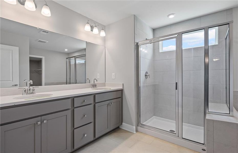 Furnished interior view inside a new home in Anderson Point Estates, McDonough (Image 5).