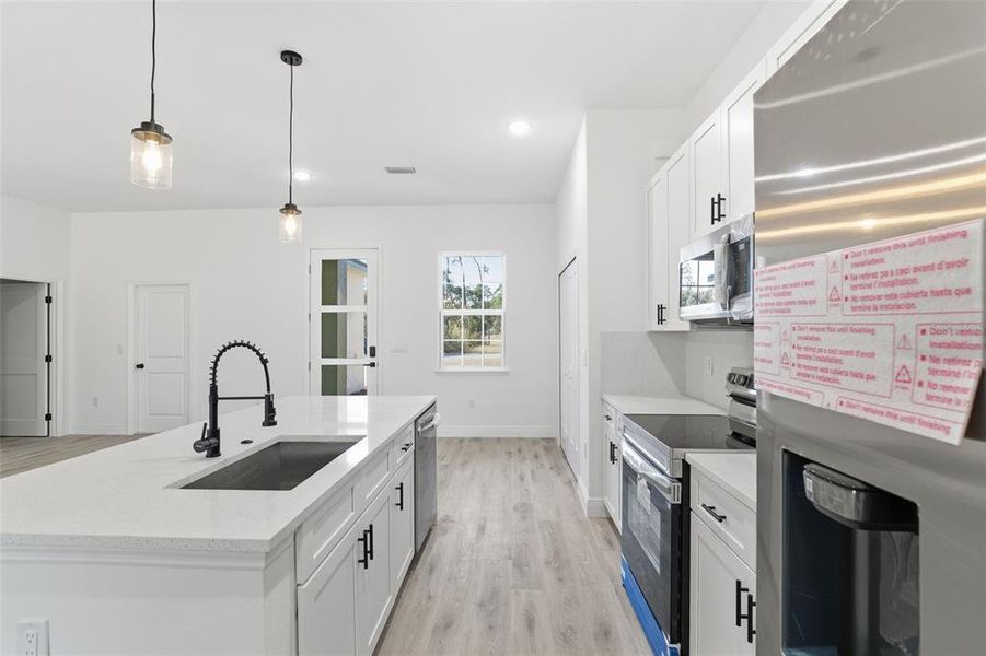 Furnished interior view inside a new home in , Ocala (Image 11).