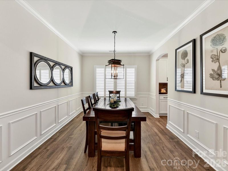 Furnished interior view inside a new home in , Monroe (Image 10).