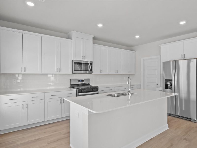 Furnished interior view inside a new home in Brayfield Manor - Signature Collection, Wellford (Image 3).