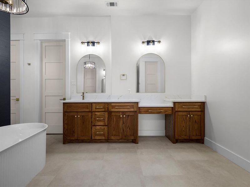 Furnished interior view inside a new home in , Fort Worth (Image 15). Furnished interior view inside a new home in , Fort Worth (Image 15).