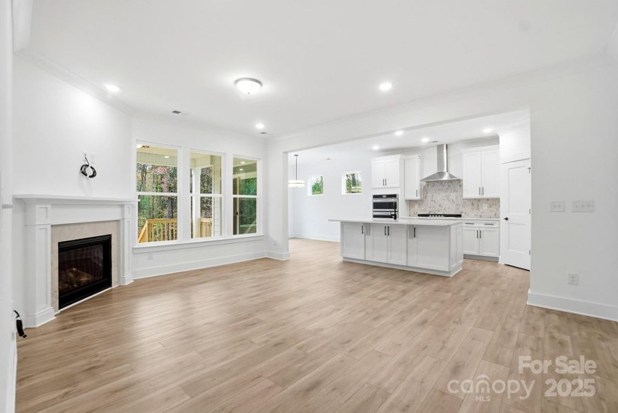 Spacious, unfurnished interior of a new home in Villas at Prestwick, Mooresville (Image 38).