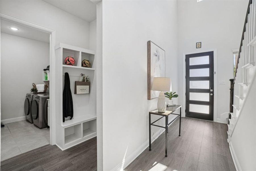 Furnished interior view inside a new home in , Plano (Image 24). Furnished interior view inside a new home in , Plano (Image 24).