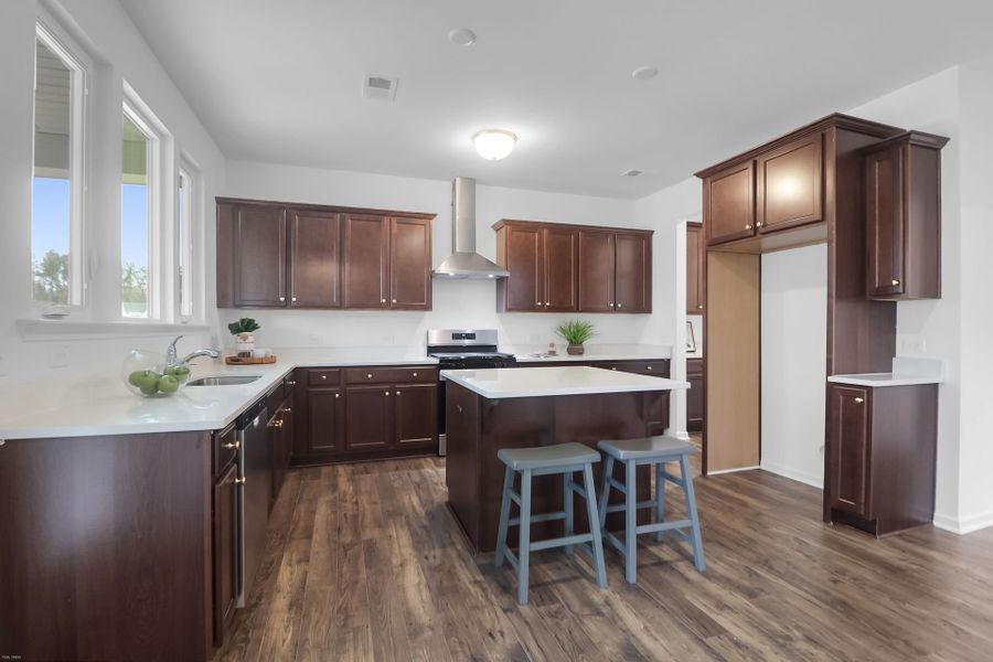 Furnished interior view inside a new home in Homecoming, Ravenel (Image 6).