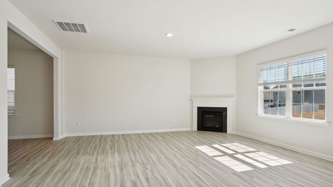 Representative unfurnished interior of a home built from the Columbia by D.R. Horton in Granite Falls, Lancaster (Image 21). Representative unfurnished interior of a home built from the Columbia by D.R. Horton in Granite Falls, Lancaster (Image 21).