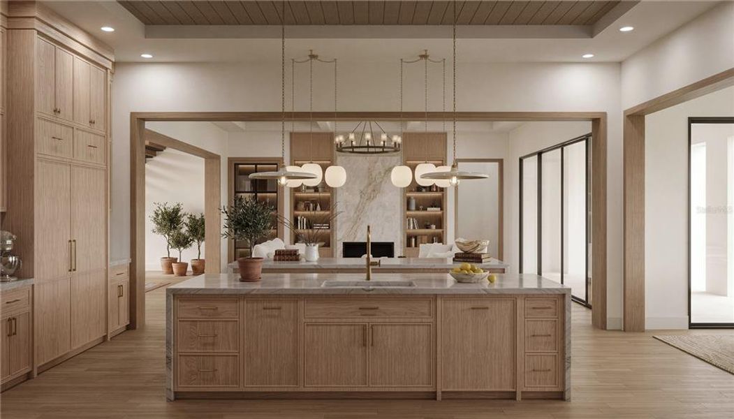 Furnished interior view inside a new home in Lake Sheen Sound, Orlando (Image 14).