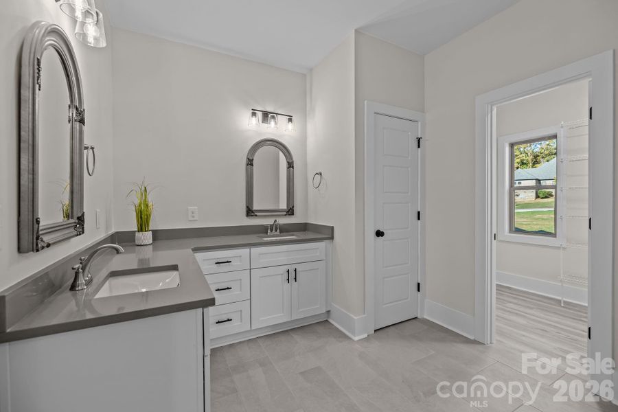 Furnished interior view inside a new home in , Monroe (Image 8).