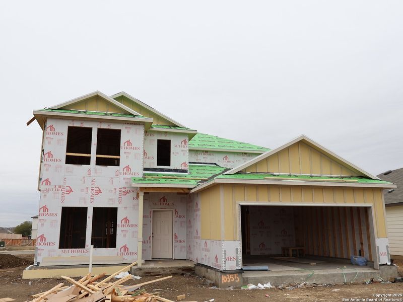 In-progress construction of a new home in Cinco Lakes, San Antonio, TX (Image 19). In-progress construction of a new home in Cinco Lakes, San Antonio, TX (Image 19).