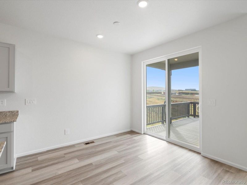 Spacious, unfurnished interior of a new home in Buffalo Highlands: The Canyon Collection, Commerce City (Image 22).