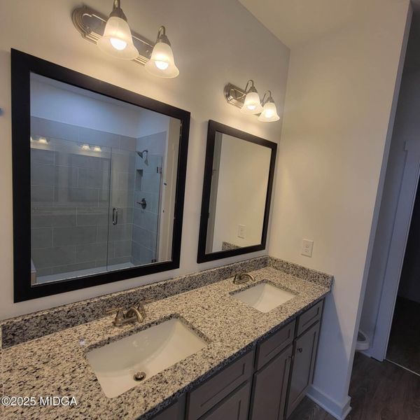 Furnished interior view inside a new home in Langston Place, Perry (Image 6).
