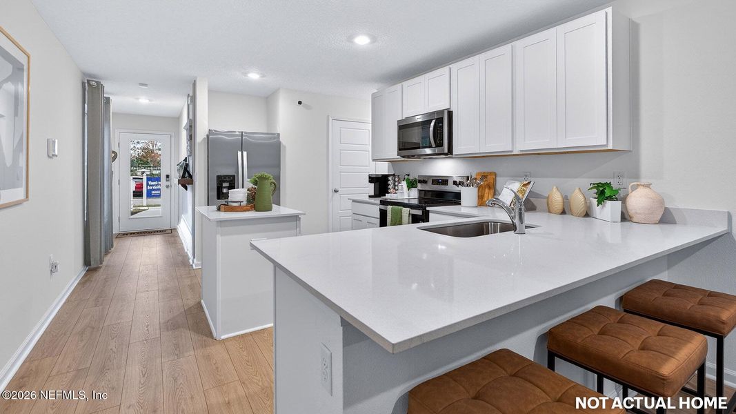 Furnished interior view inside a new home in Hansen Creek, Jacksonville (Image 19).