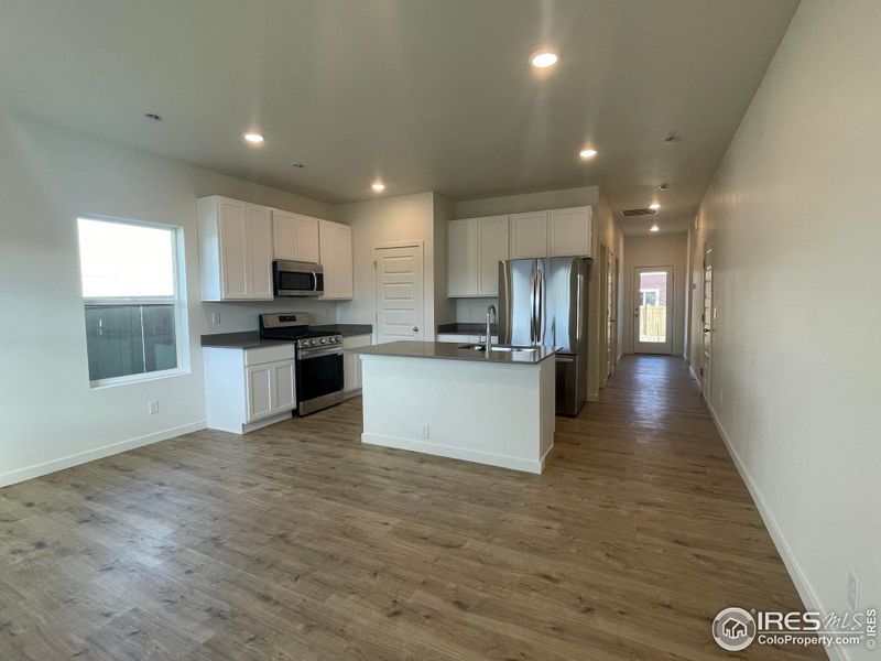 Furnished interior view inside a new home in Sage Meadows, Wellington (Image 4). Furnished interior view inside a new home in Sage Meadows, Wellington (Image 4).