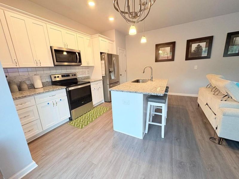 Furnished interior view inside a new home in , Clarkesville (Image 6).