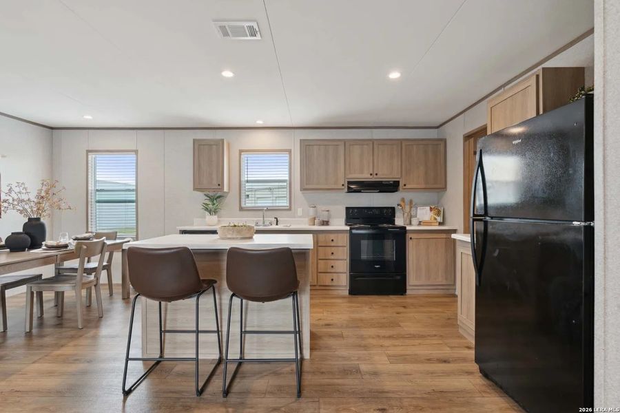 Furnished interior view inside a new home in , Floresville (Image 8).