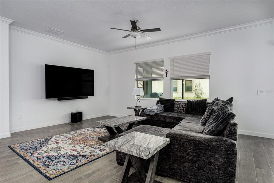 Furnished interior view inside a new home in Southshore Bay Active Adult, Wimauma (Image 7).