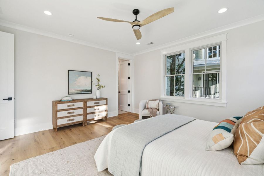 Furnished interior view inside a new home in , Isle Of Palms (Image 9). Furnished interior view inside a new home in , Isle Of Palms (Image 9).