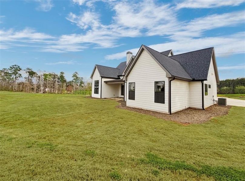 Exterior details and patio area of a home in , Rydal (Image 31).
