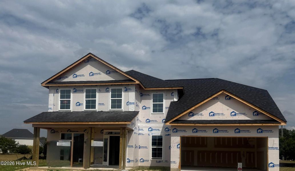 In-progress construction of a new home in Summer Place, Grimesland, NC (Image 19). In-progress construction of a new home in Summer Place, Grimesland, NC (Image 19).