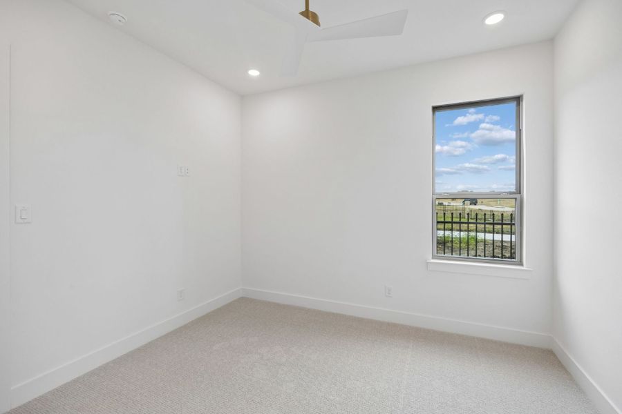 Spacious, unfurnished interior of a new home in The Parks at Wilson Creek, Celina (Image 51). Spacious, unfurnished interior of a new home in The Parks at Wilson Creek, Celina (Image 51).