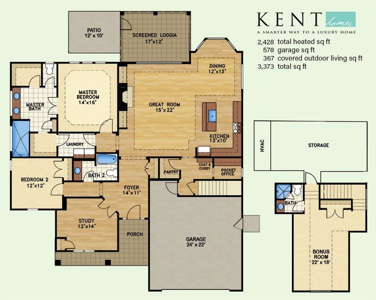 Pierre's Bay, Floor Plan Pierre's Bay, Floor Plan