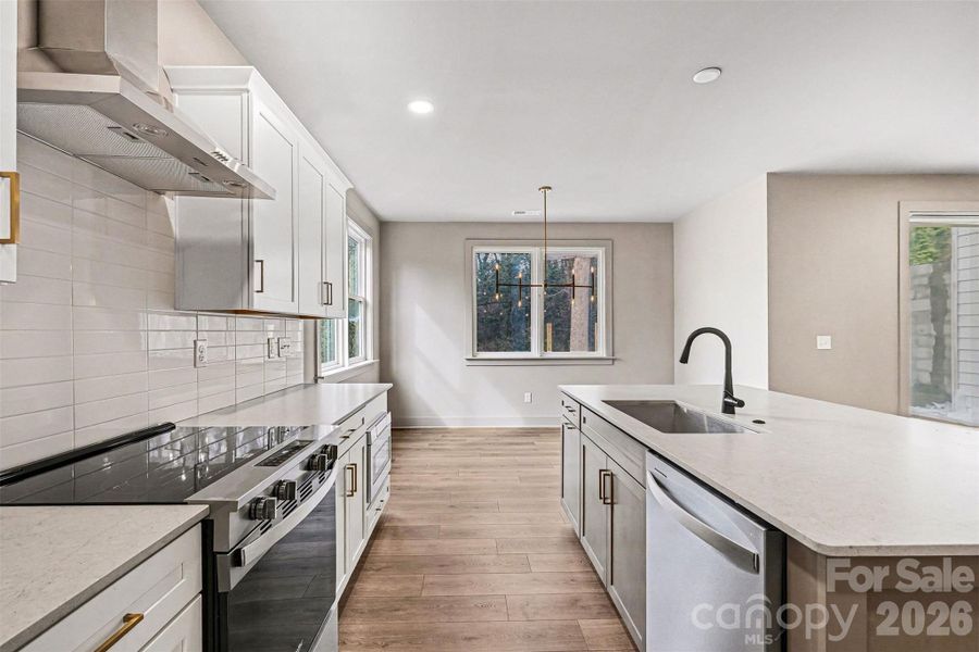 Furnished interior view inside a new home in , Charlotte (Image 4).