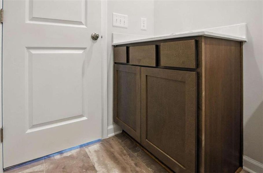 In-progress construction of a new home in Creekside Landing, Dallas, GA (Image 38).