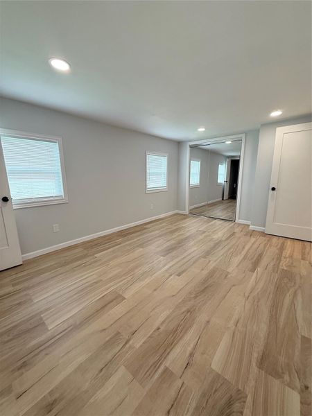 Master bedroom with two separate closets .. Master bedroom with two separate closets ..