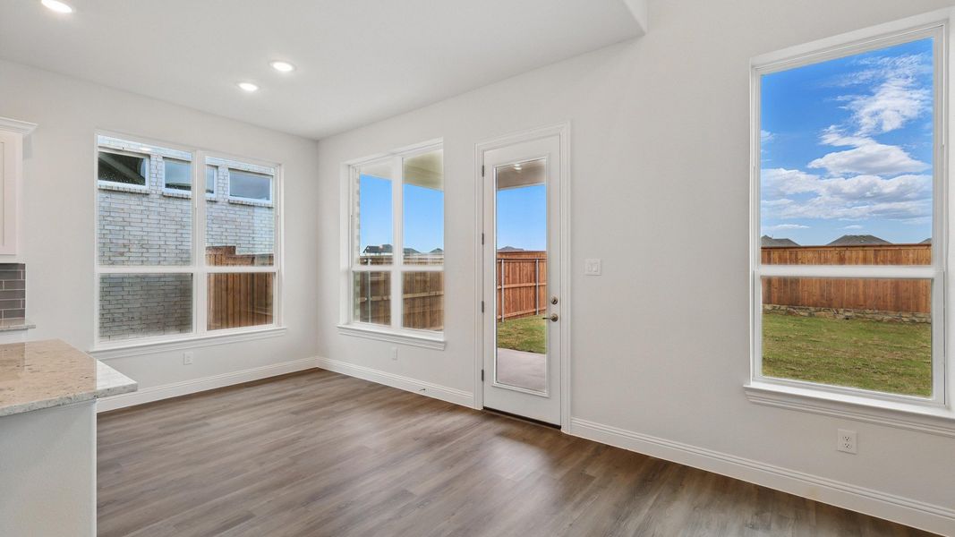 Representative furnished interior of a home built from the Brown by DRB Homes in Anna Ranch, Anna (Image 7).
