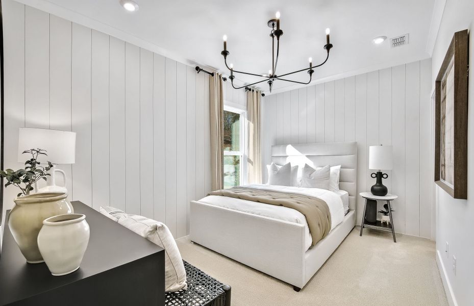 Representative furnished interior of a home built from the Woodward by Pulte Homes in Riversprings, Dacula (Image 10).