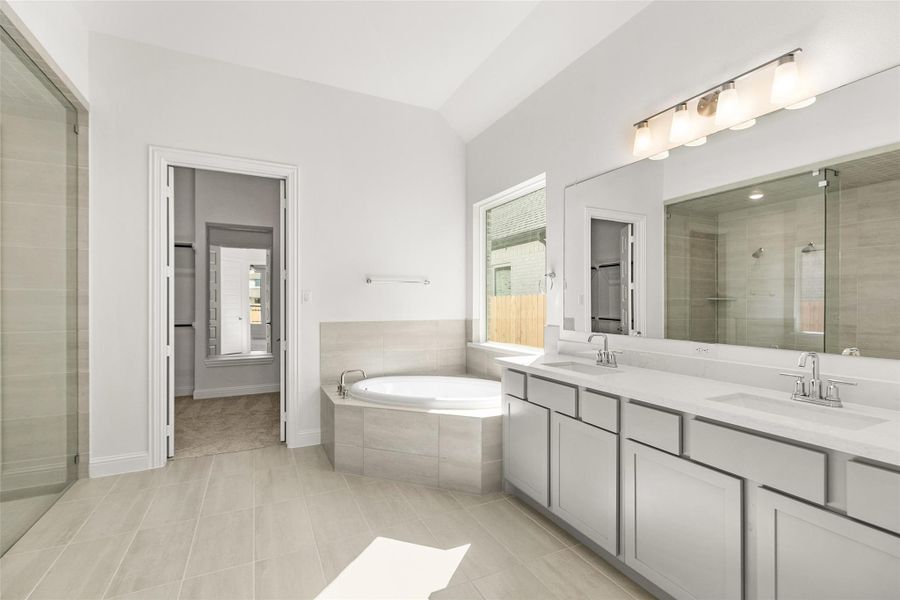 Furnished interior view inside a new home in Katy Lakes, Katy (Image 7). Furnished interior view inside a new home in Katy Lakes, Katy (Image 7).