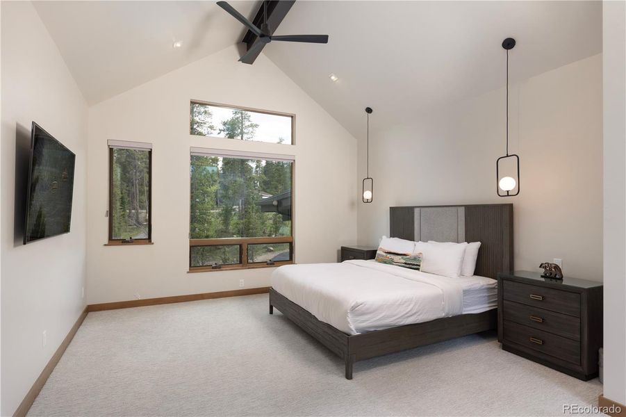 Furnished interior view inside a new home in , Breckenridge (Image 22).