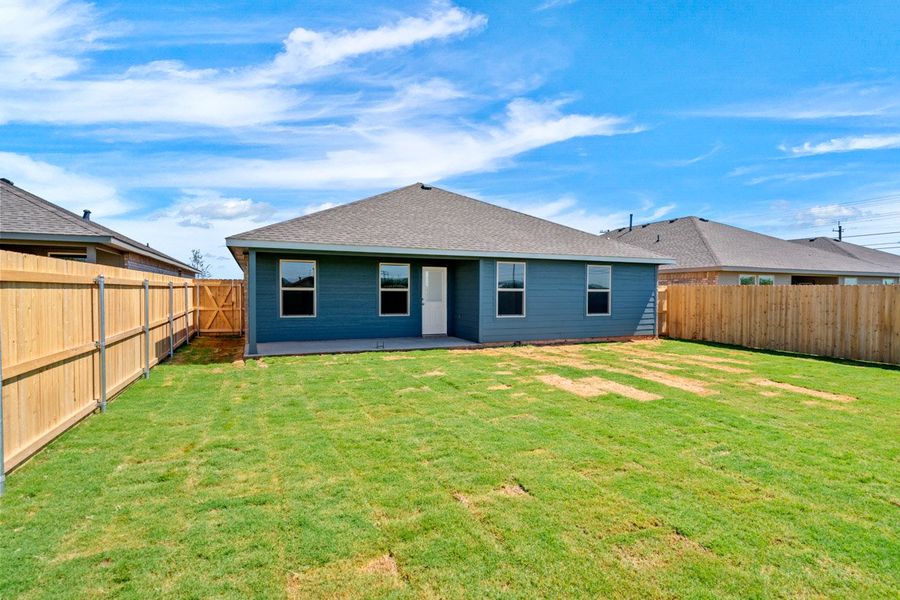 Representative exterior details of a home built from the KINGSTON by D.R. Horton in Faculty Row, Abilene (Image 6).