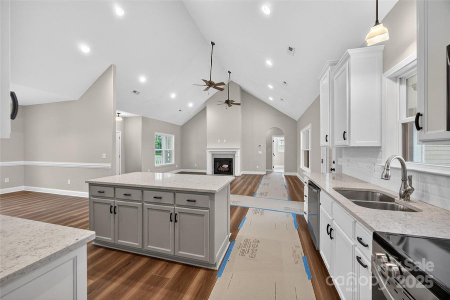 Furnished interior view inside a new home in , Salisbury (Image 8).