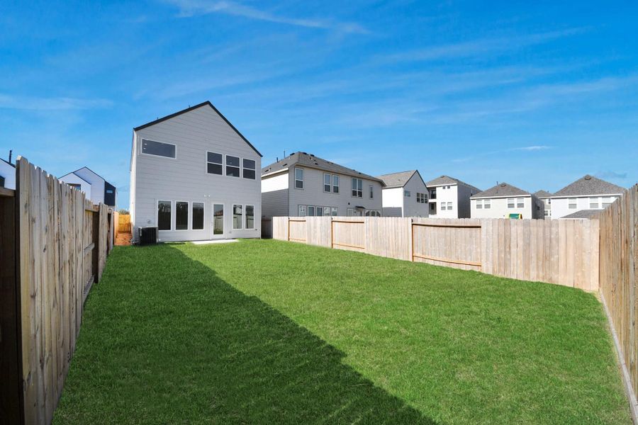 Exterior details and patio area of a home in , Houston (Image 3).