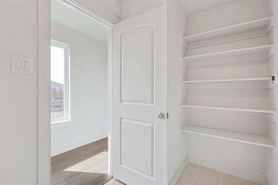 View of closet View of closet