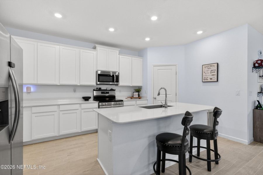 Furnished interior view inside a new home in , Jacksonville (Image 14).