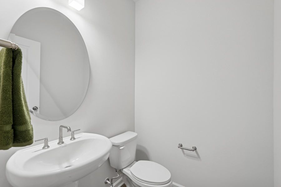 Furnished interior view inside a new home in Twinleaf Townes, Chapel Hill (Image 14).