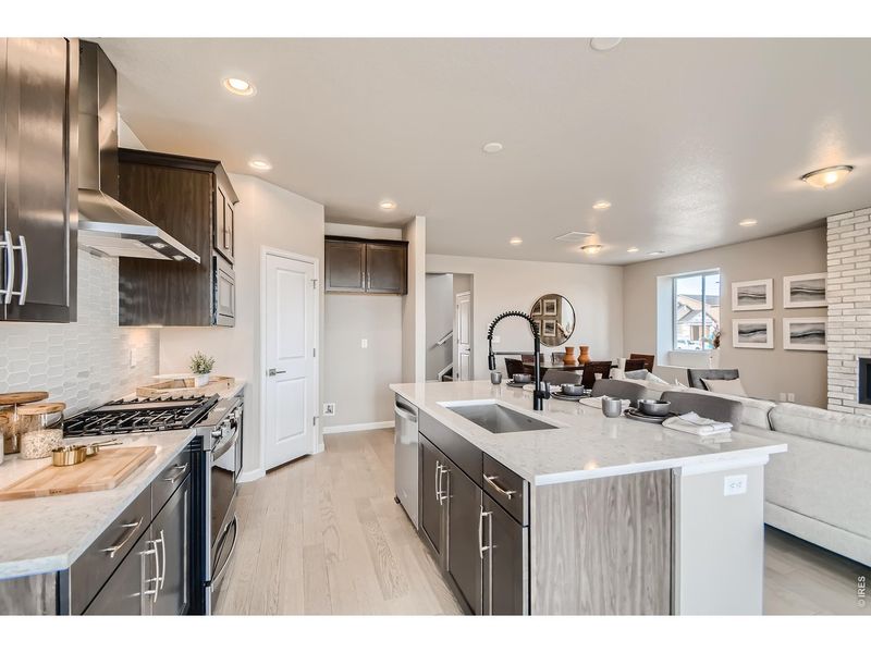 Furnished interior view inside a new home in Country Club Reserve, Fort Collins (Image 13).