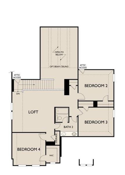 The Katy floor plan The Katy floor plan