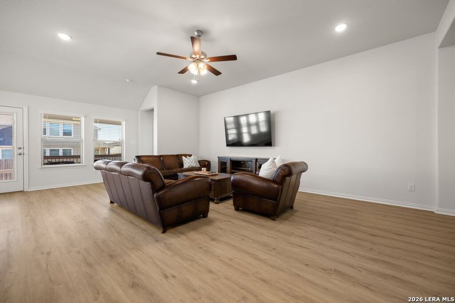 Furnished interior view inside a new home in Veramendi, New Braunfels (Image 12). Furnished interior view inside a new home in Veramendi, New Braunfels (Image 12).