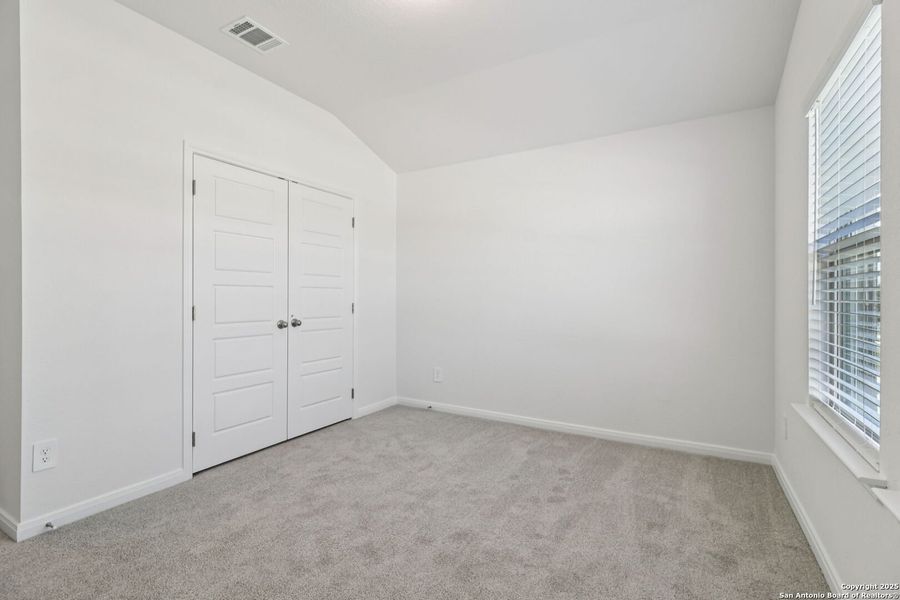 Spacious, unfurnished interior of a new home in Legendary Trails - Classic Series, Cibolo (Image 44). Spacious, unfurnished interior of a new home in Legendary Trails - Classic Series, Cibolo (Image 44).