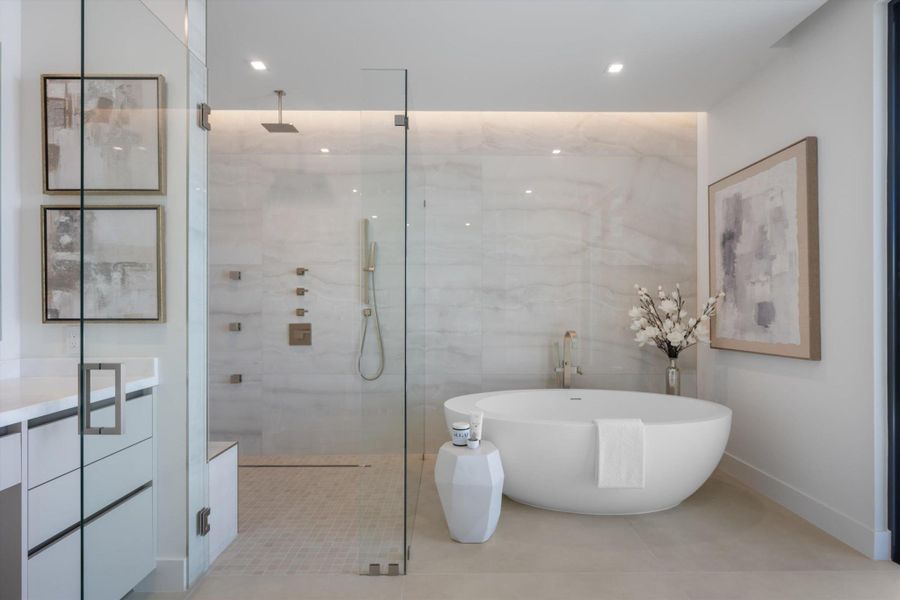 Furnished interior view inside a new home in , Boca Raton (Image 31).