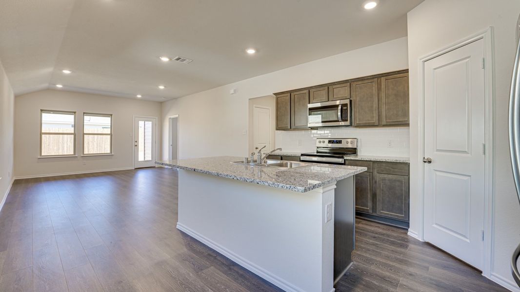 Furnished interior view inside a new home in Blackhawk, Tucson (Image 6). Furnished interior view inside a new home in Blackhawk, Tucson (Image 6).