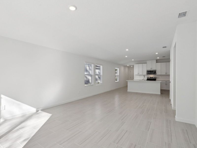 Spacious, unfurnished interior of a new home in Flagler Village - Classic Series, Palm Coast (Image 8).