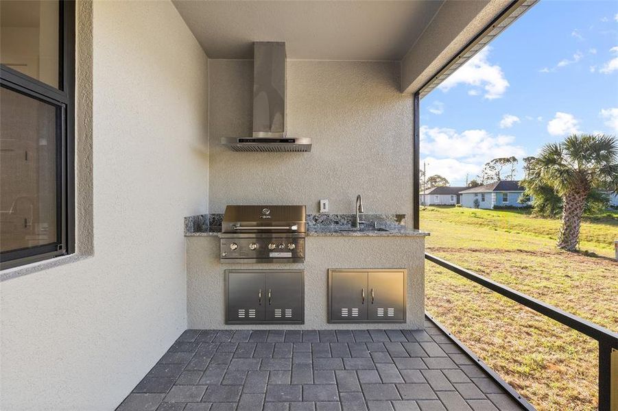 Exterior details and patio area of a home in , Rotonda West (Image 27).