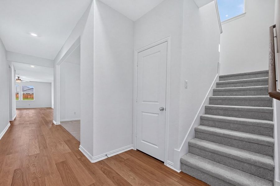 Spacious, unfurnished interior of a new home in River Ridge, Crandall (Image 28). Spacious, unfurnished interior of a new home in River Ridge, Crandall (Image 28).