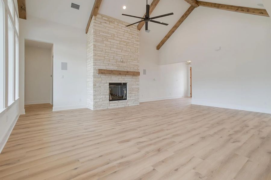 Representative unfurnished interior of a home built from the The Luke by Elmwood Custom Homes in Matthews Farm, Venus (Image 43). Representative unfurnished interior of a home built from the The Luke by Elmwood Custom Homes in Matthews Farm, Venus (Image 43).