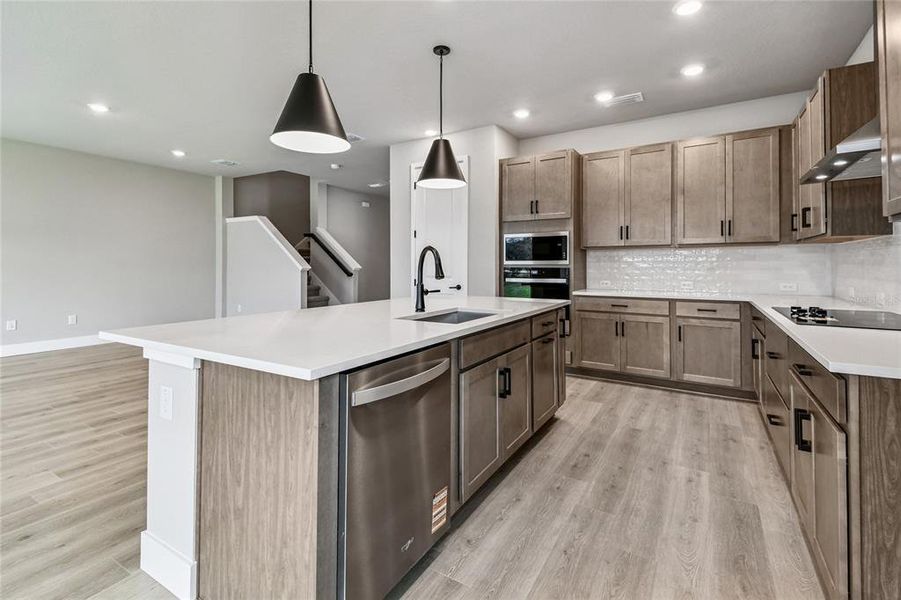Furnished interior view inside a new home in Chapel Crossings - Garden Series, Wesley Chapel (Image 8).