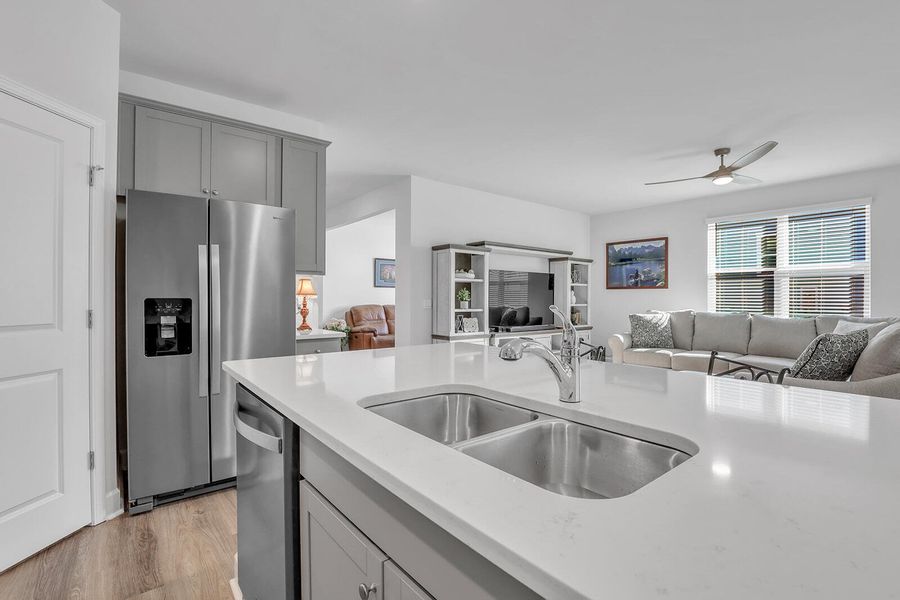 Furnished interior view inside a new home in , Yemassee (Image 12). Furnished interior view inside a new home in , Yemassee (Image 12).