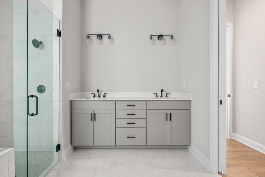 Representative furnished interior of a home built from the Walton by Riverside Homes in Mariposa at EverRange, Jacksonville (Image 34).